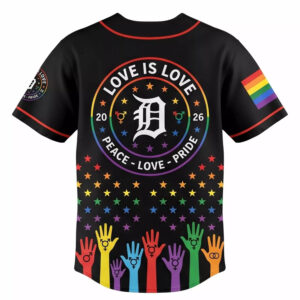 Tigers Pride Month 2026 Baseball Jersey 2 Tigers Pride Month 2026 Baseball Jersey