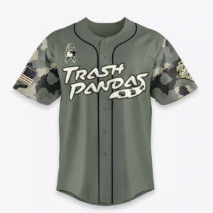 Trash Pandas Military Appreciation Night 2026 Jersey - Custom Camo Shirt 1 Trash Pandas Military Appreciation Night 2026 Jersey - Custom Camo Shirt