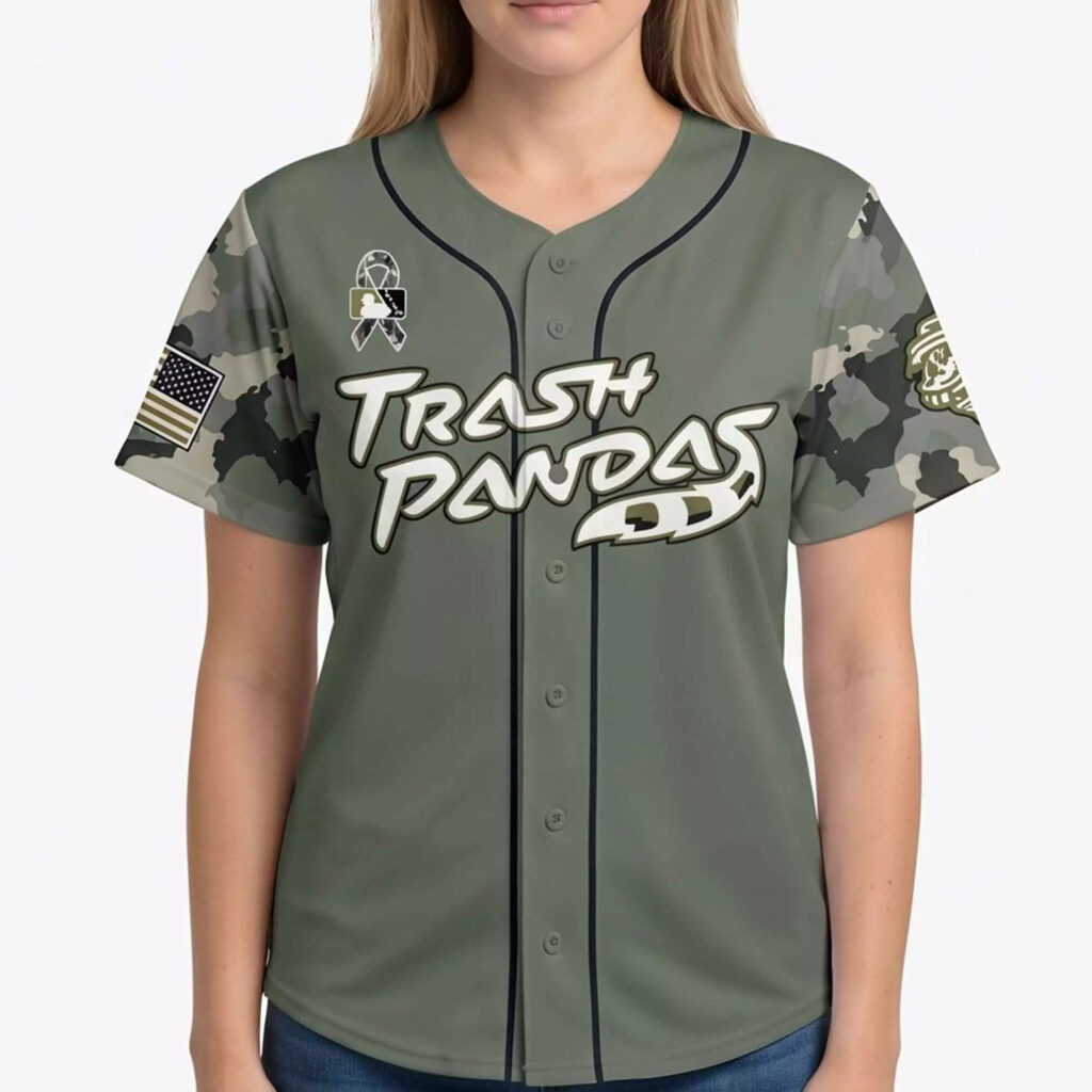 Trash Pandas Military Appreciation Night 2026 Jersey Trash Pandas Military Appreciation Night 2026 Jersey
