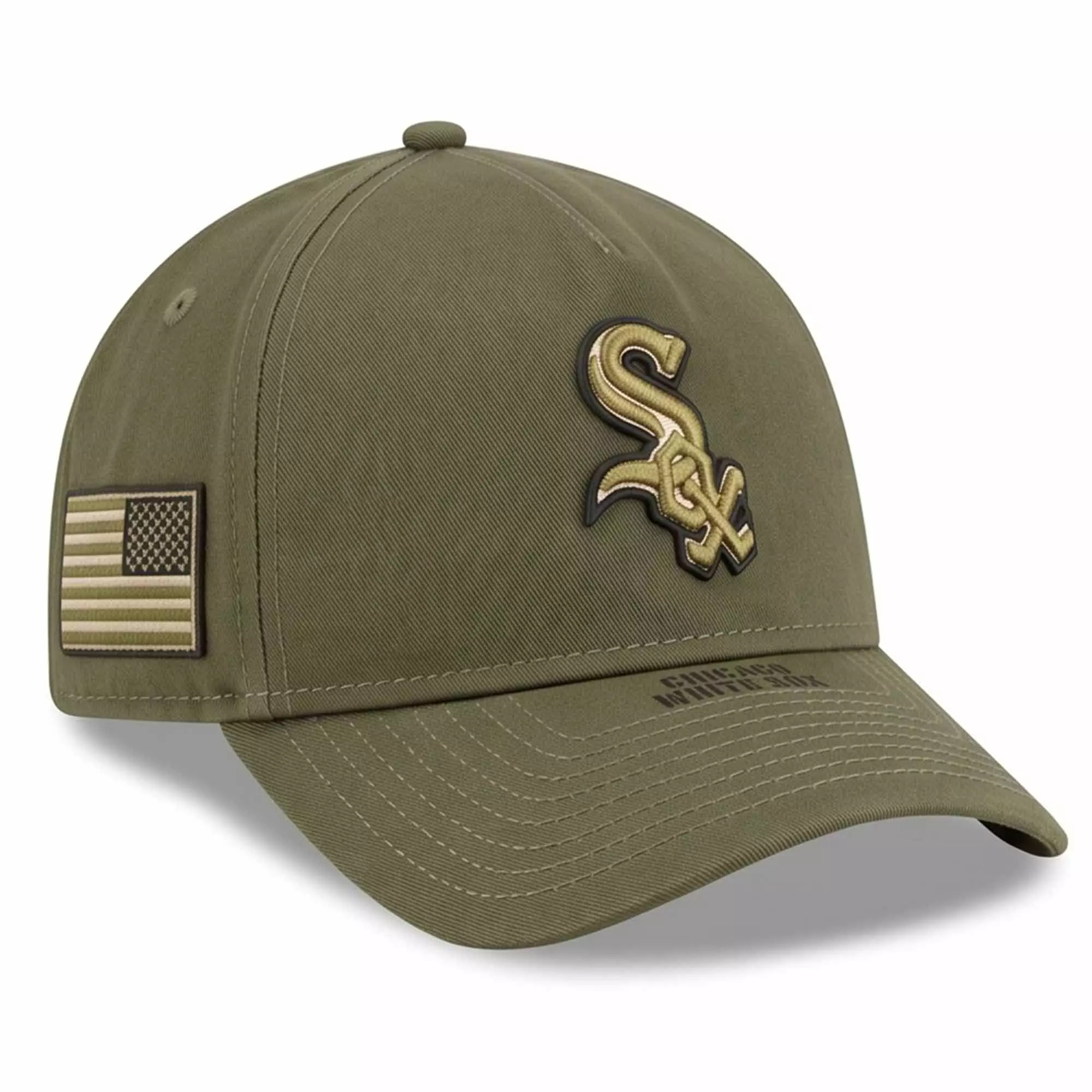 White Sox Armed Forces Day 2026 Green Hat White Sox Armed Forces Day 2026 Green Hat