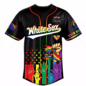 White Sox Pride Month 2026 Baseball Jersey 1 White Sox Pride Month 2026 Baseball Jersey