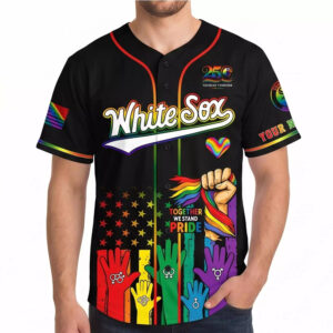 White Sox Pride Month 2026 Baseball Jersey White Sox Pride Month 2026 Baseball Jersey