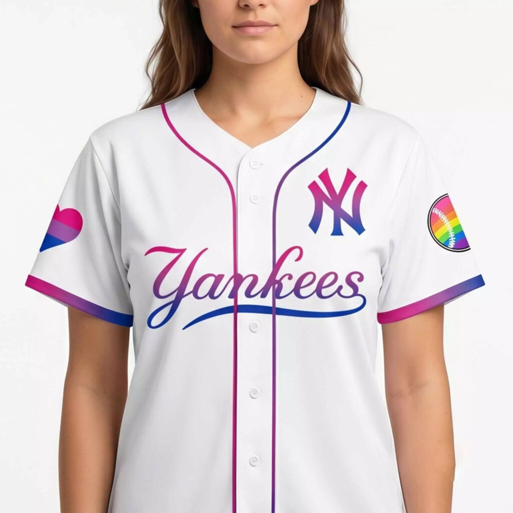 Yankees Pride Day Bisexual 2026 Jersey Yankees Pride Day Bisexual 2026 Jersey