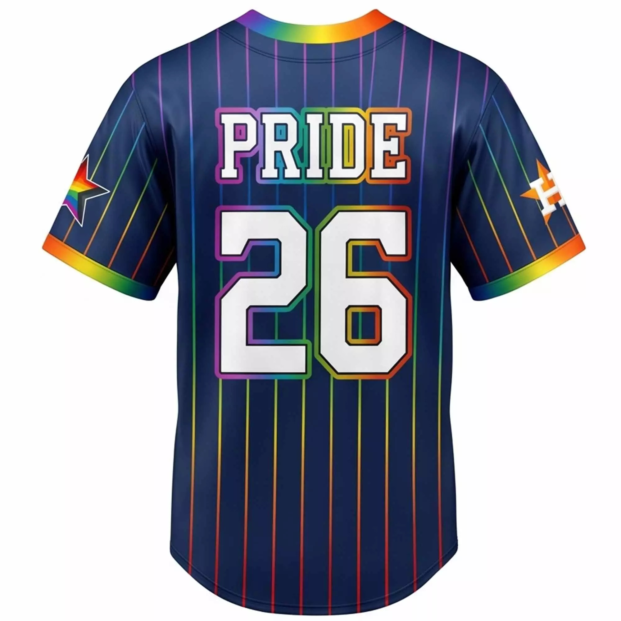2026 Houston Astros Pride Night Giveaway Jersey 2026 Houston Astros Pride Night Giveaway Jersey
