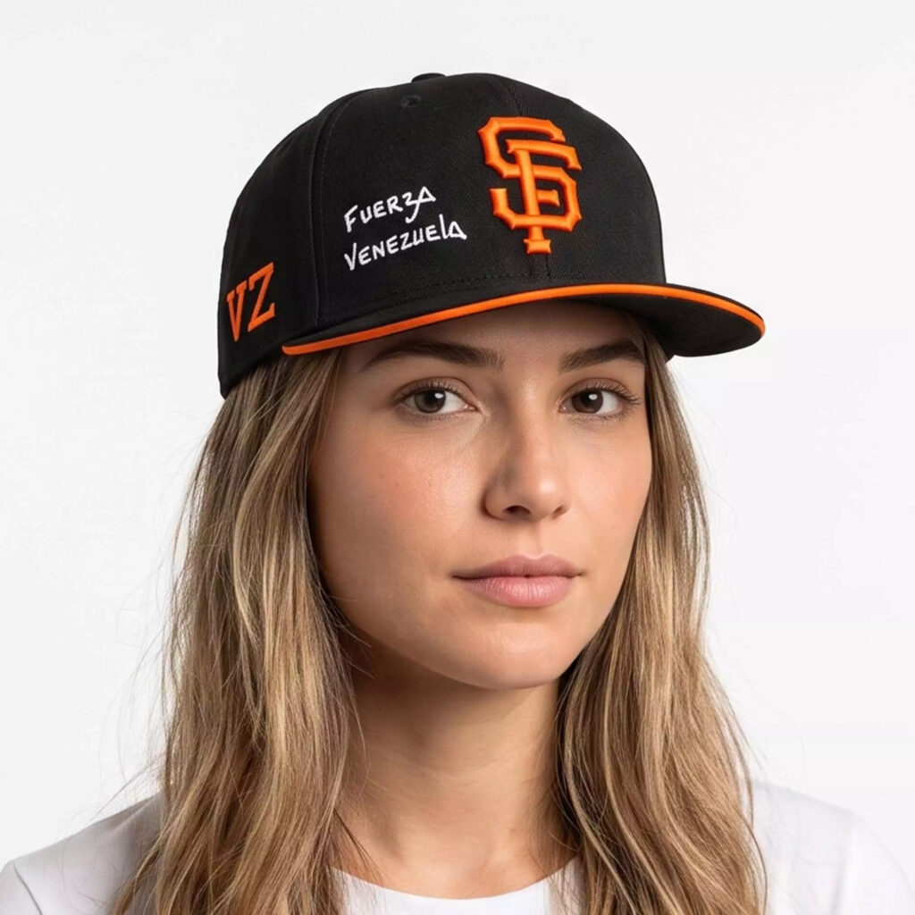 2026 Luis Arraez SF Giants Fuerza Venezuela VZ Hat 2026 Luis Arraez SF Giants Fuerza Venezuela VZ Hat
