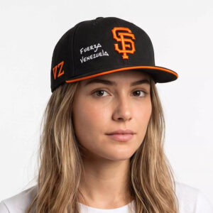 2026 Luis Arraez SF Giants Fuerza Venezuela VZ Hat 3 2026 Luis Arraez SF Giants Fuerza Venezuela VZ Hat