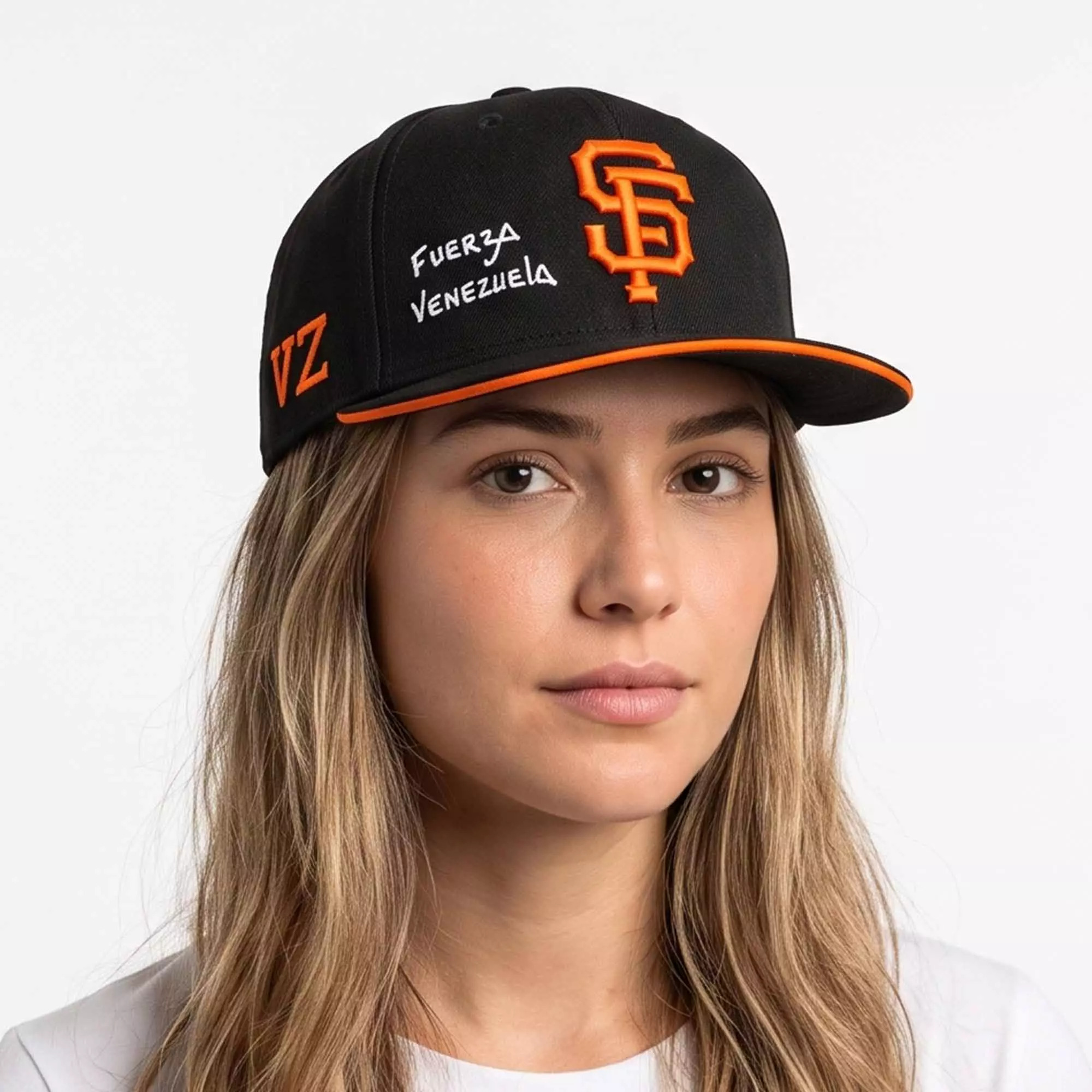 2026 Luis Arraez SF Giants Fuerza Venezuela VZ Hat 2026 Luis Arraez SF Giants Fuerza Venezuela VZ Hat