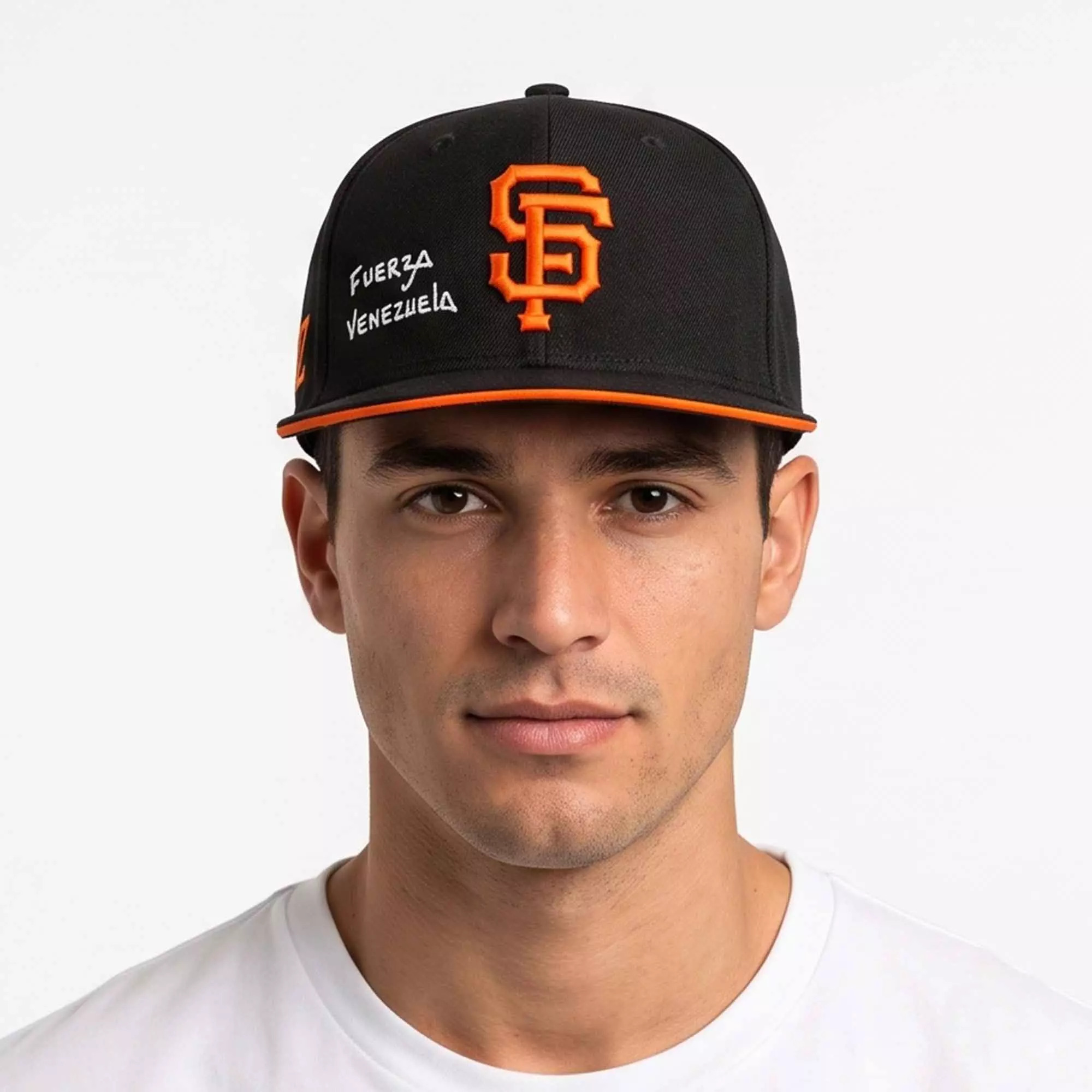 2026 Luis Arraez SF Giants Fuerza Venezuela VZ Hat 2026 Luis Arraez SF Giants Fuerza Venezuela VZ Hat