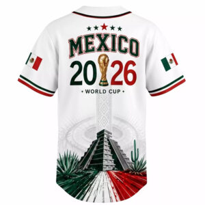 2026 Mexico World Cup Baseball Jersey