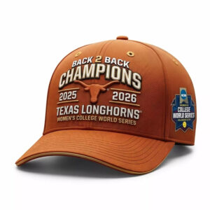 2026 Texas Softball Back2Back National Champions Hat