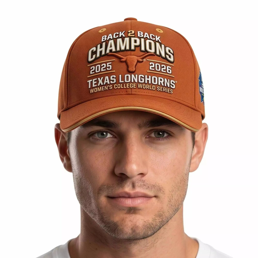 2026 Texas Softball Back2Back National Champions Hat