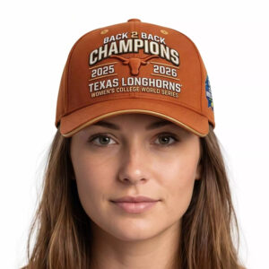 2026 Texas Softball Back2Back National Champions Hat