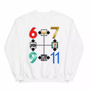 6 7 69 9 11 Shirt