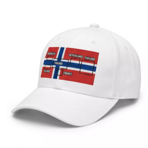 6 Flags In Norway Flag Hat 1 6 Flags In Norway Flag Hat