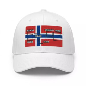 6 Flags In Norway Flag Hat 2 6 Flags In Norway Flag Hat