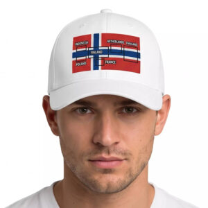 6 Flags In Norway Flag Hat