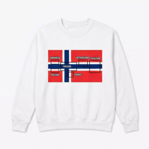 6 Flags In Norway Flag Shirt 2 6 Flags In Norway Flag Shirt