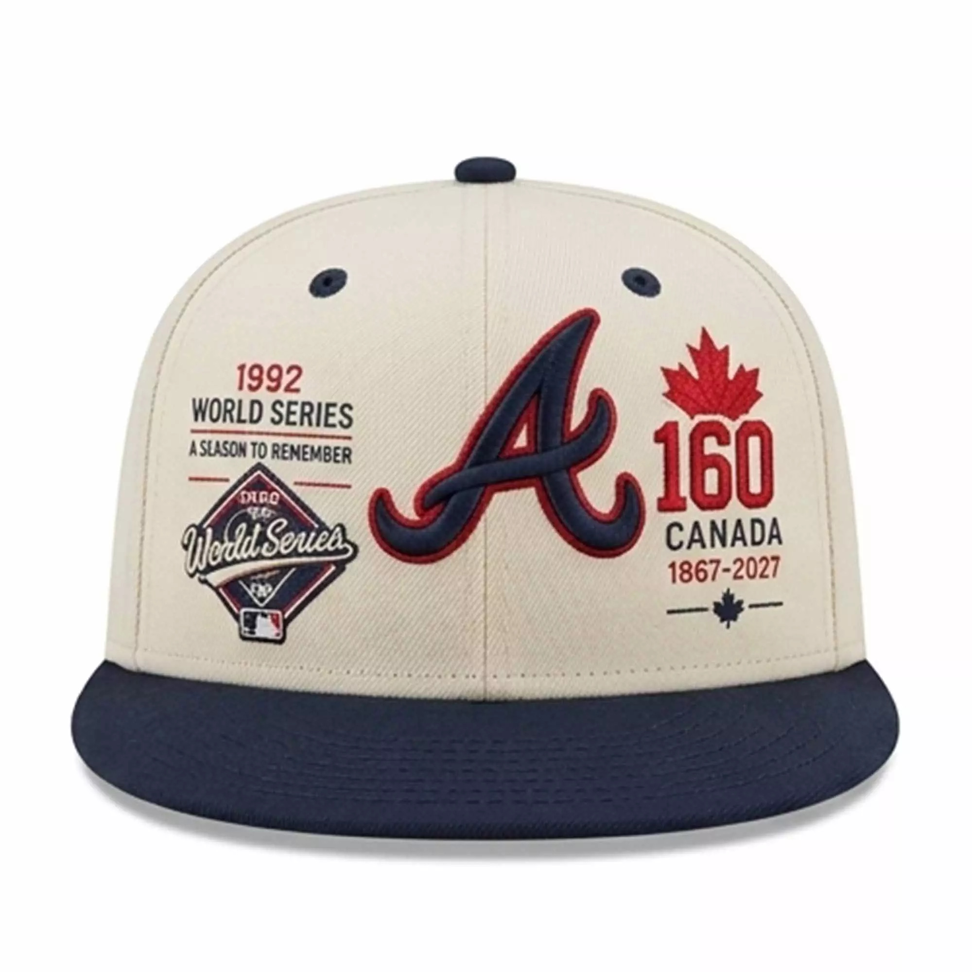 Atlanta Braves Canada 160 Years Heritage Hat Atlanta Braves Canada 160 Years Heritage Hat