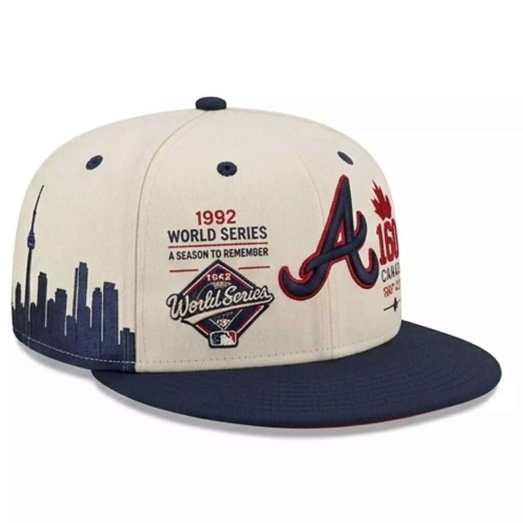 Atlanta Braves Canada 160 Years Heritage Hat Atlanta Braves Canada 160 Years Heritage Hat