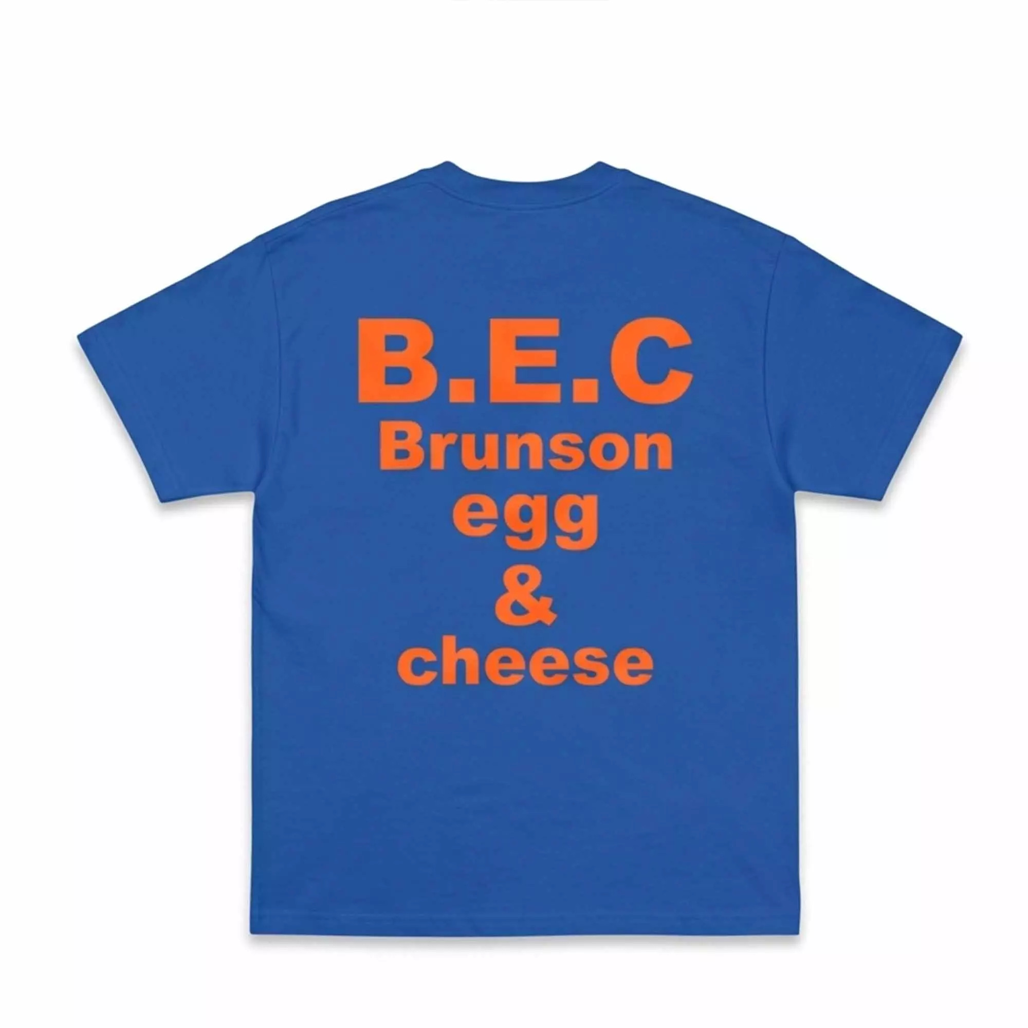 B E C Brunson Egg & Cheese Shirt B E C Brunson Egg & Cheese Shirt