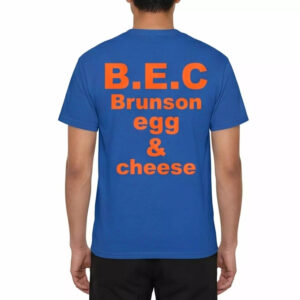 B E C Brunson Egg & Cheese Shirt