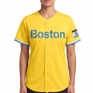 Boston Red Sox Yellow Jersey