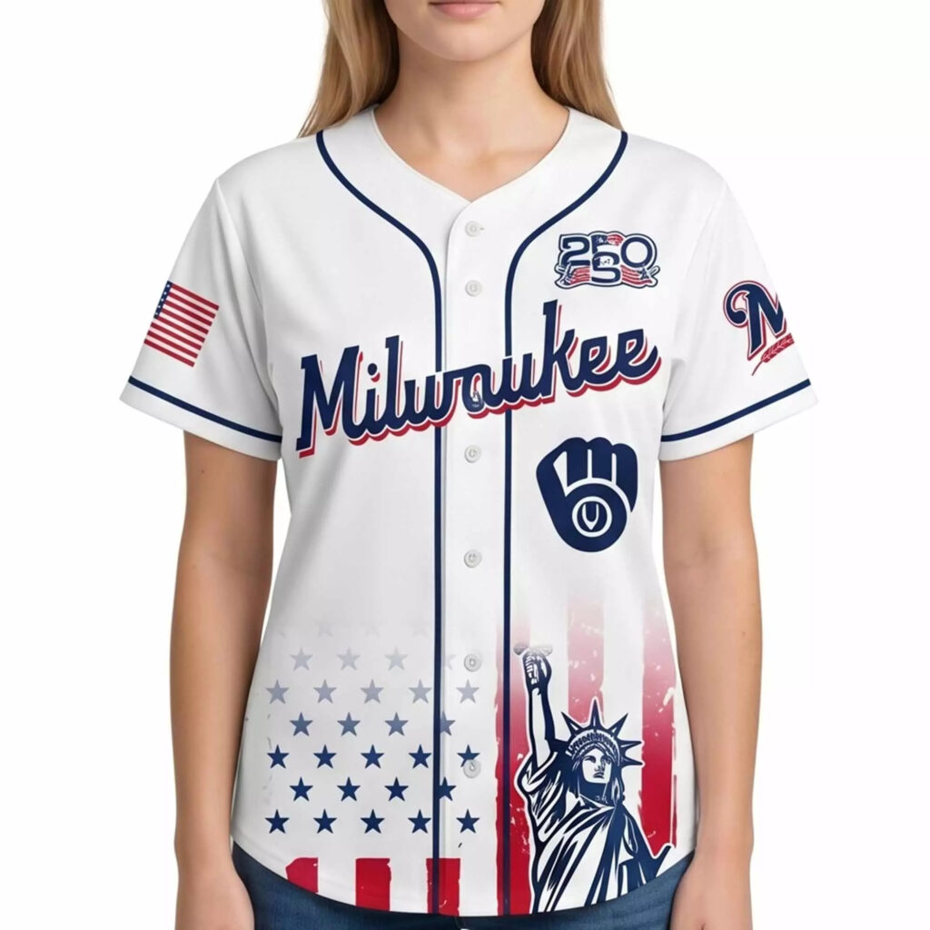Brewers 250 Years USA Anniversary Jersey Brewers 250 Years USA Anniversary Jersey