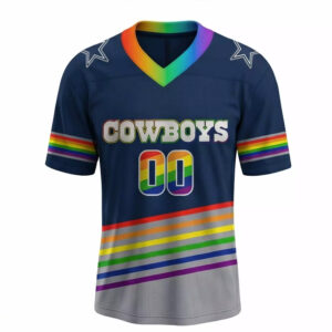COWBOYS LGBT Pride Month 2026 Jersey 1 COWBOYS LGBT Pride Month 2026 Jersey