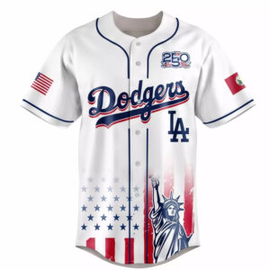 Dodgers 250 Years USA Anniversary Jersey