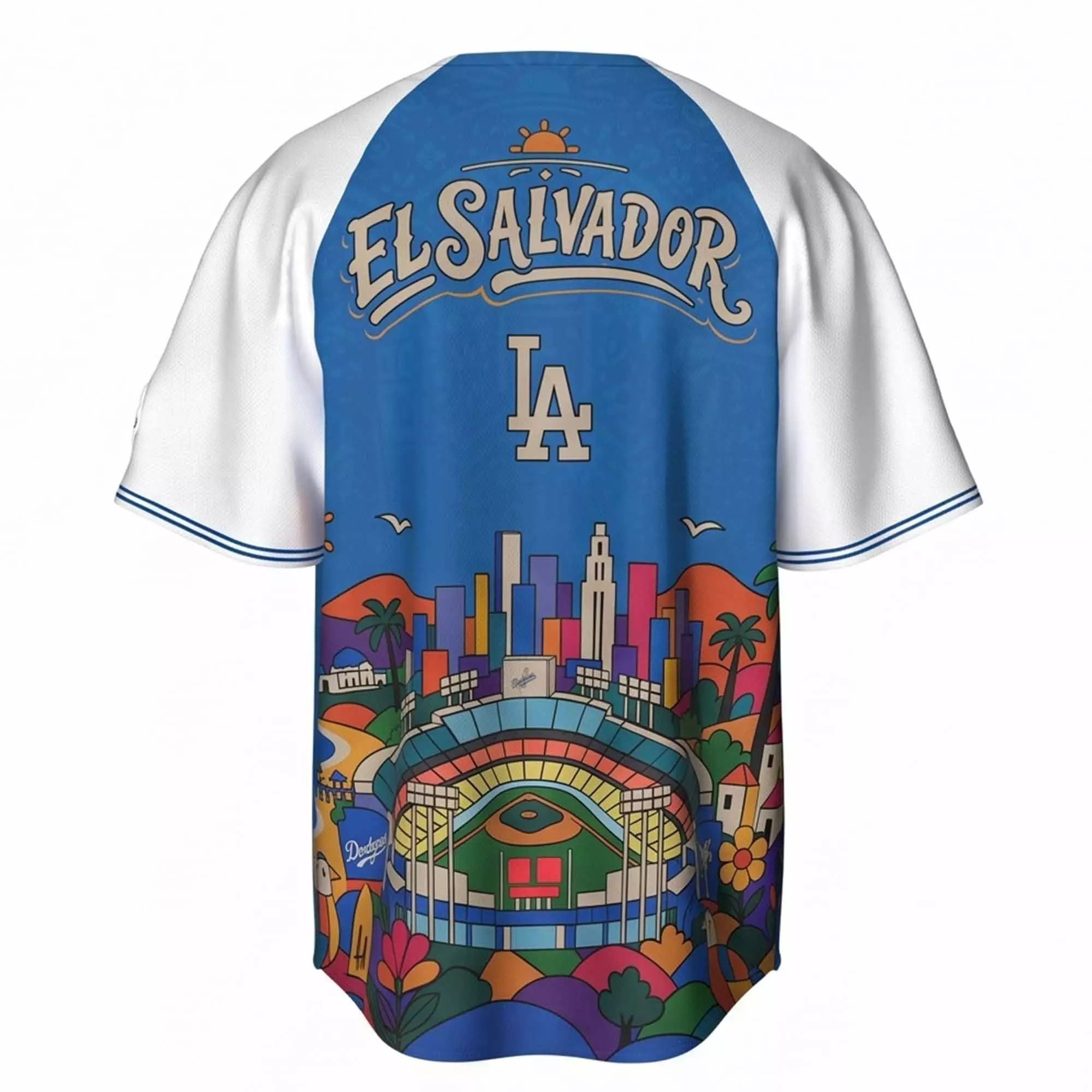 Dodgers Salvadoran Heritage Night Giveaway 2026 Jersey Dodgers Salvadoran Heritage Night Giveaway 2026 Jersey