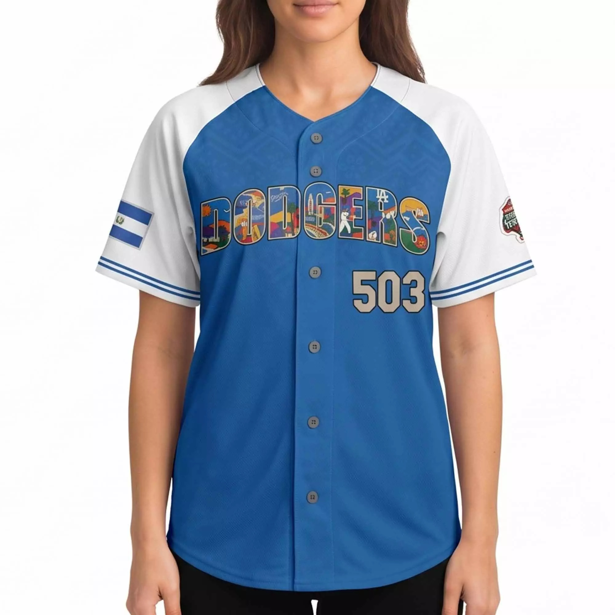 Dodgers Salvadoran Heritage Night Giveaway 2026 Jersey Dodgers Salvadoran Heritage Night Giveaway 2026 Jersey