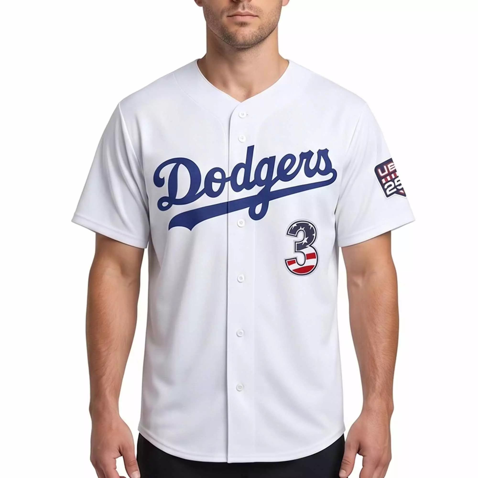 Dodgers USA 250 Fourth of July Jersey Dodgers USA 250 Fourth of July Jersey