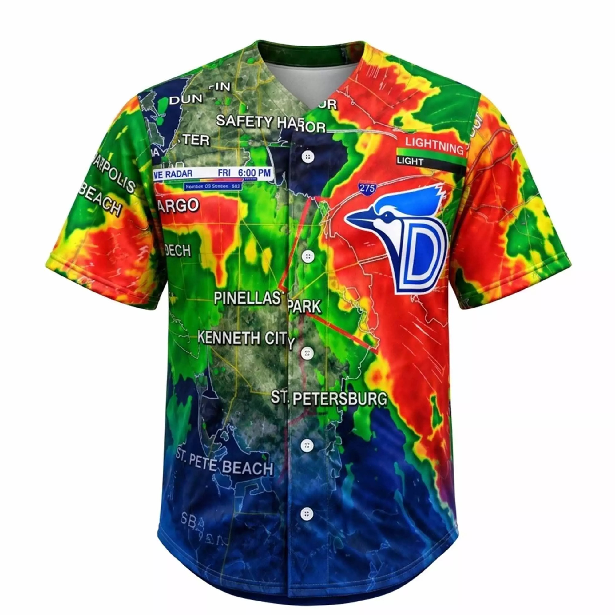 Dunedin Blue Jays Rain Delay Jersey Dunedin Blue Jays Rain Delay Jersey