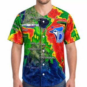 Dunedin Blue Jays Rain Delay Jersey 2 Dunedin Blue Jays Rain Delay Jersey