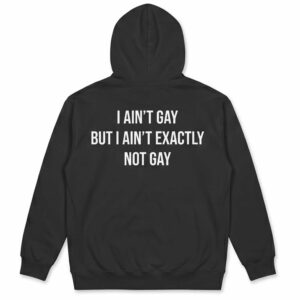 I Ain't Gay But I Ain't Exactly Not Gay Shirt 2 I Ain't Gay But I Ain't Exactly Not Gay Shirt