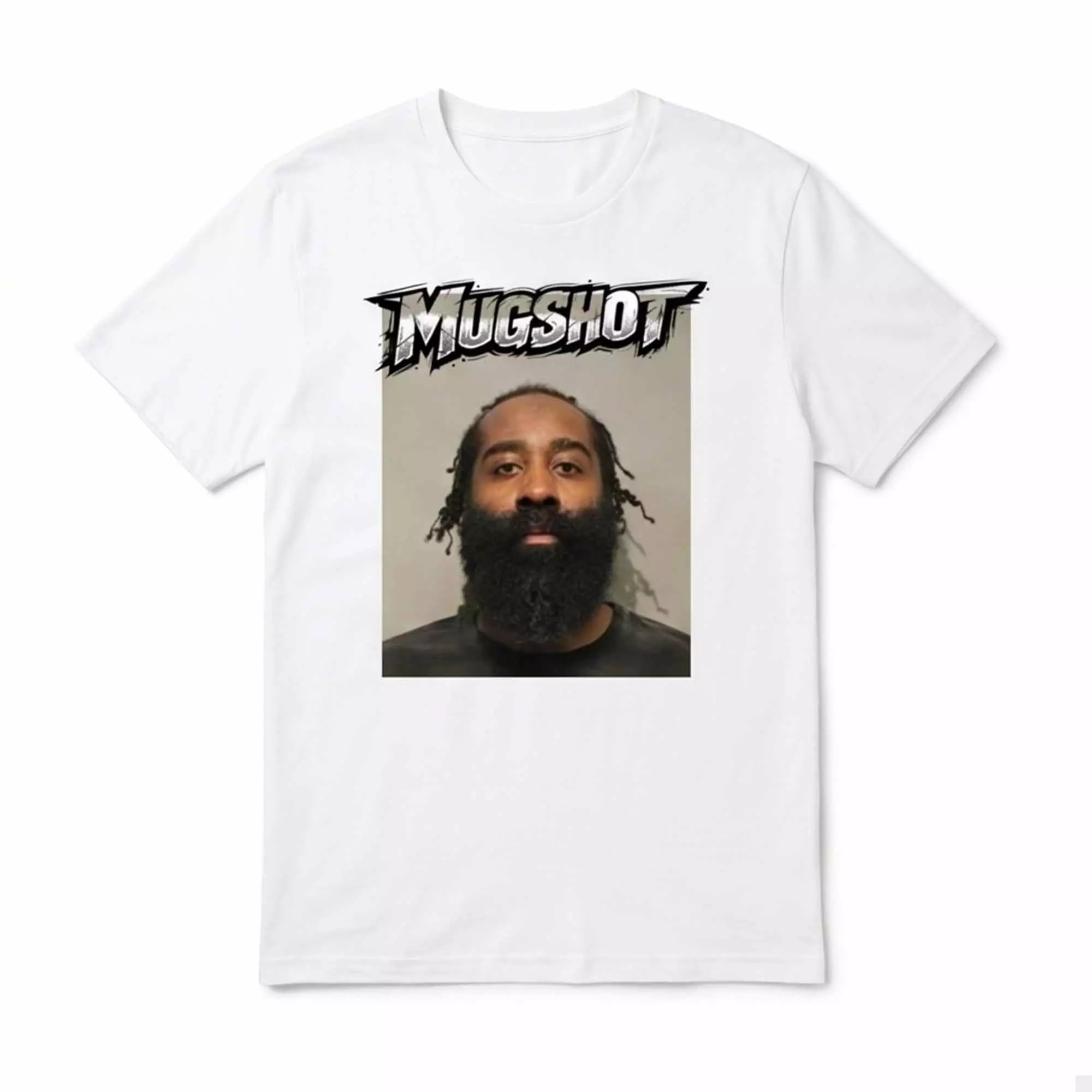 James Harden Mugshot Shirt James Harden Mugshot Shirt