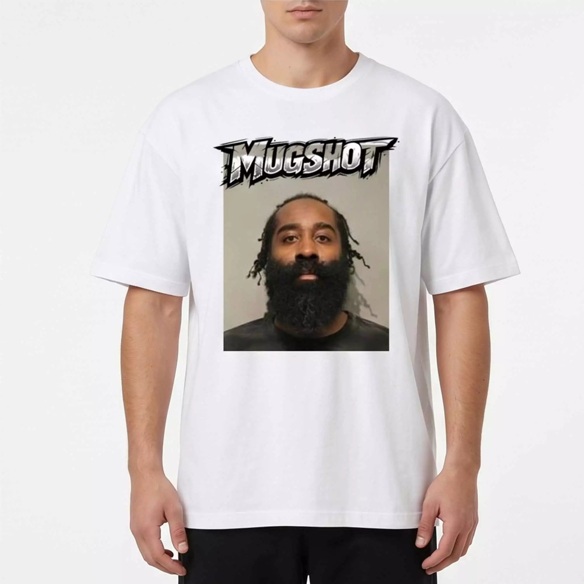 James Harden Mugshot Shirt James Harden Mugshot Shirt