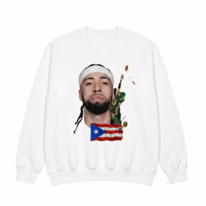 Jose Alvarado New York Knicks Signature Flag Finals Shirt