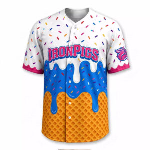 Lehigh Valley IronPigs Ice Cream Jersey
