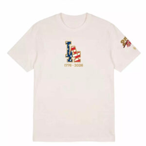 Los Angeles Dodgers USA 250 Fourth of July Shirt