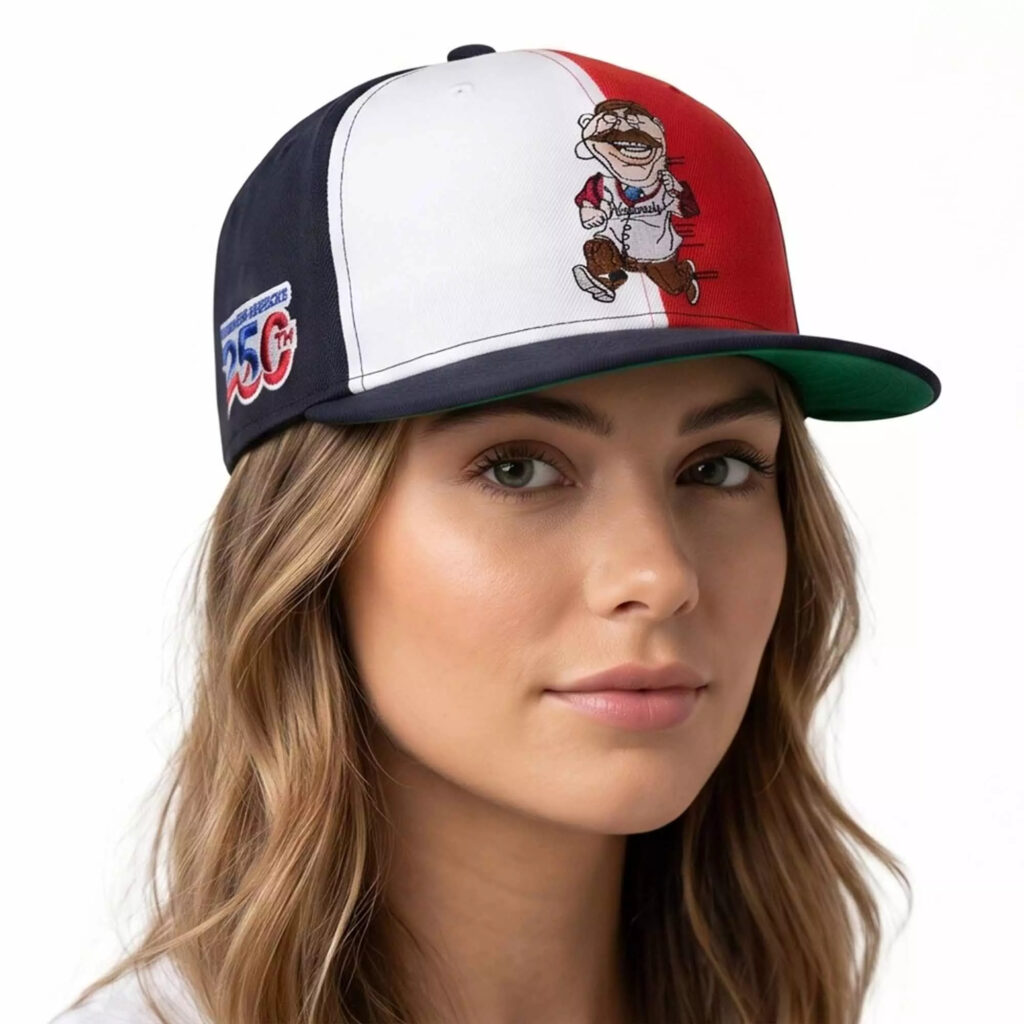 Nationals Mascot USA 250th Americana Pinwheel Hat Nationals Mascot USA 250th Americana Pinwheel Hat