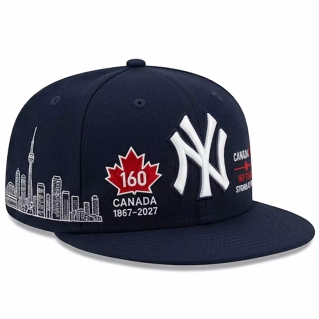 New York Yankees Canada 160 Years Anniversary Hat New York Yankees Canada 160 Years Anniversary Hat