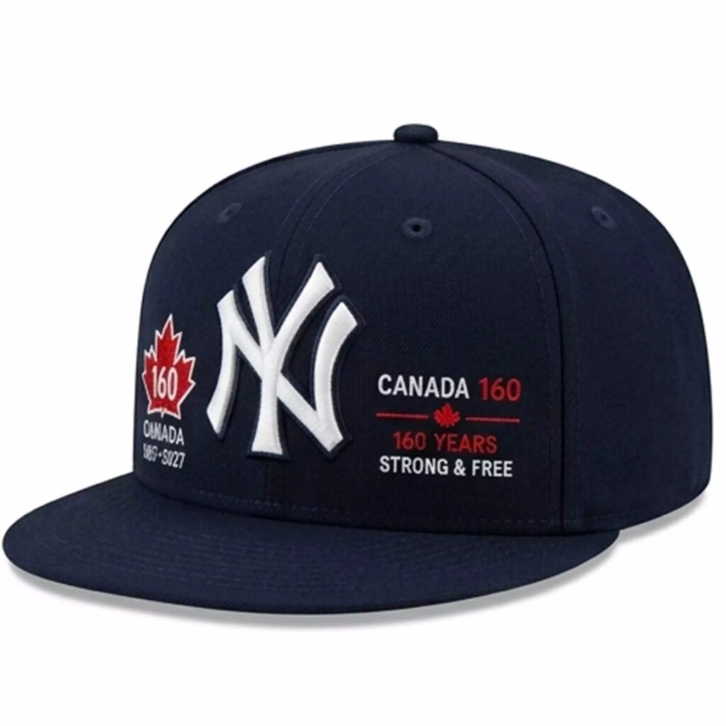 New York Yankees Canada 160 Years Anniversary Hat New York Yankees Canada 160 Years Anniversary Hat