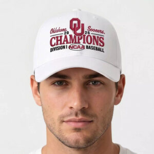 Oklahoma Sooners ’47 2026 Baseball Men’s College World Series Champions Hat Oklahoma Sooners ’47 2026 Baseball Men’s College World Series Champions Hat