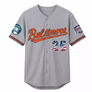 Orioles 4th of July Jersey 1 Orioles 4th of July Jersey