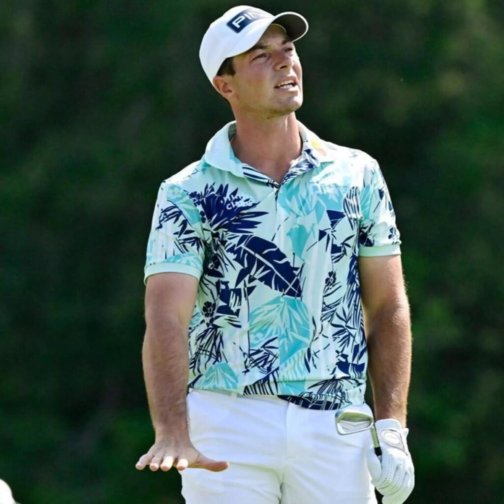 PGA Travelers Championship Viktor Hovland 2026 Polo Shirt