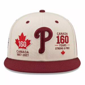 Philadelphia Phillies Canada 160 Years Strong & Free Hat