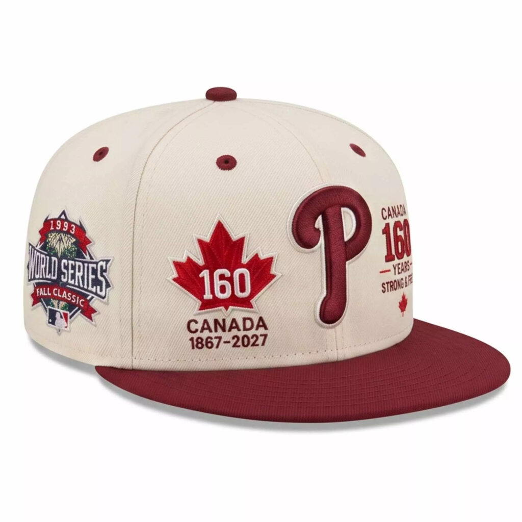 Philadelphia Phillies Canada 160 Years Strong & Free Hat