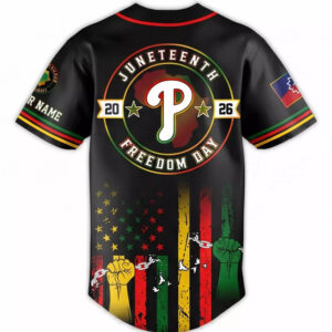 Phillies Juneteenth Freedom Day 2026 Jersey 2 Phillies Juneteenth Freedom Day 2026 Jersey