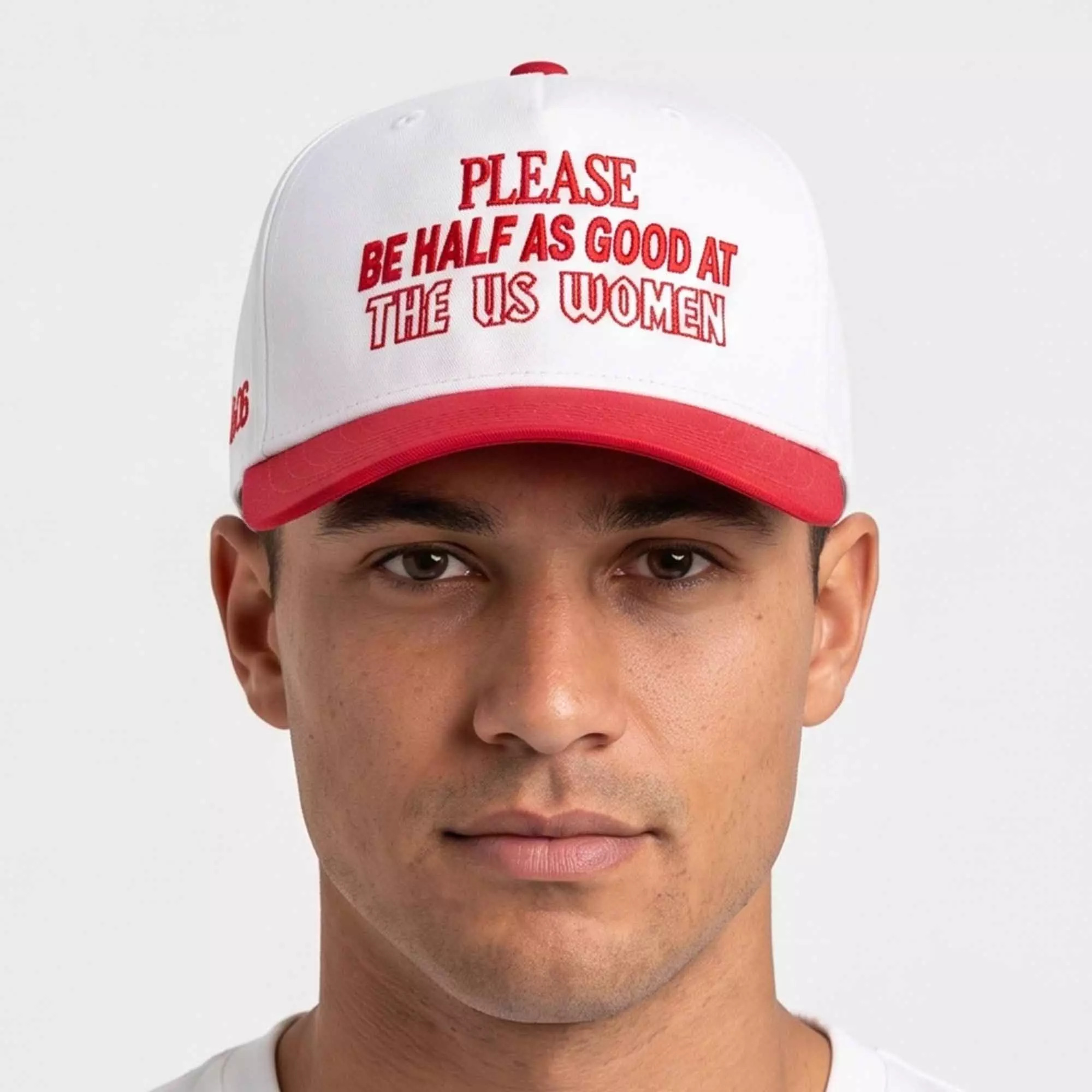 Please Be Half As Good As The US Women Hat Please Be Half As Good As The US Women Hat